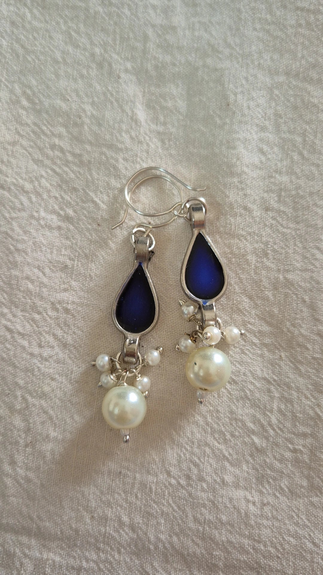 Kundan resin earrings 2280