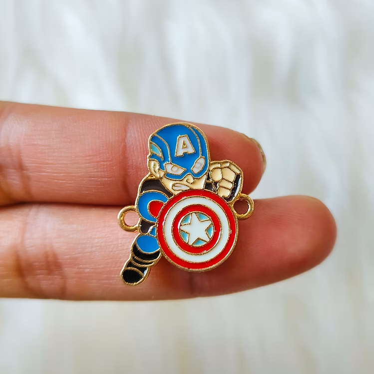 Captain America Rakhi Charms