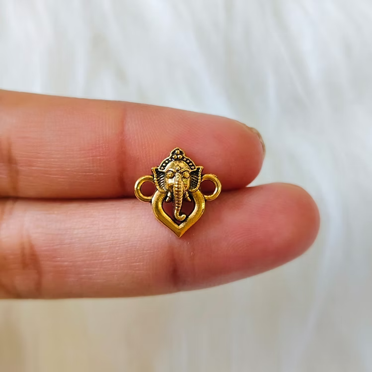 Antique Finish Pass-Through Rakhi Charms
