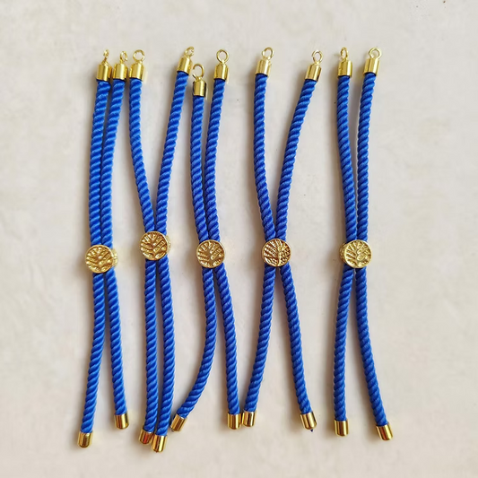 Blue Adjustable Rakhi Slider Pair