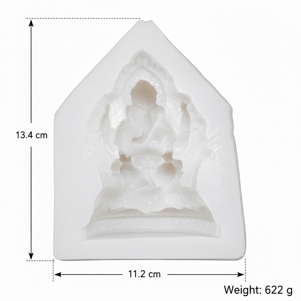 3D Lord Ganesha Mold (Big)| WCM893