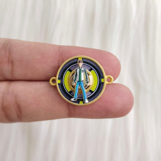 Ben 10  Metal Spinner Rakhi Charm