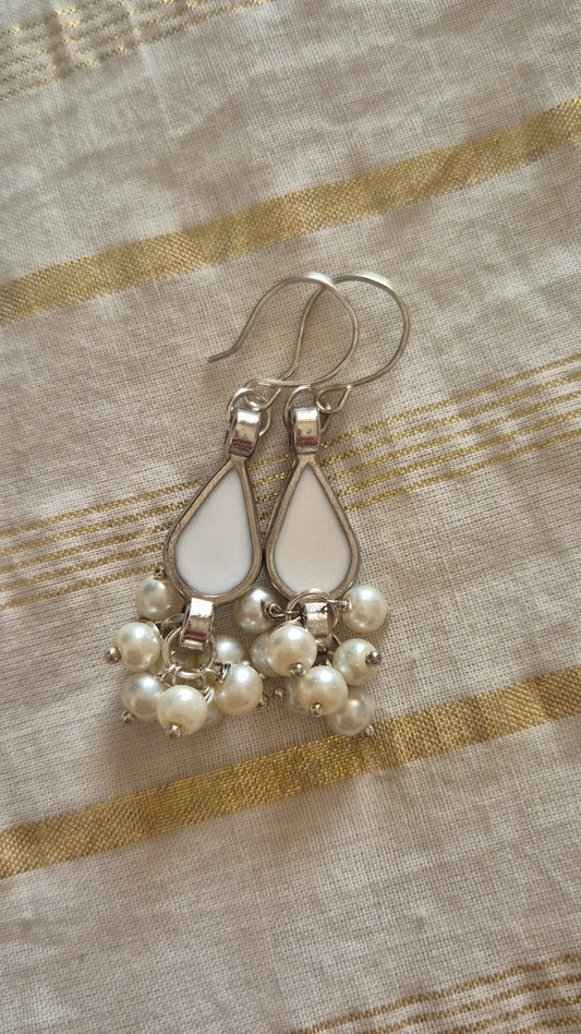 Kundan resin earrings 3310